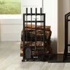 Pleasant Hearth Harper Log Holder with Toolset
