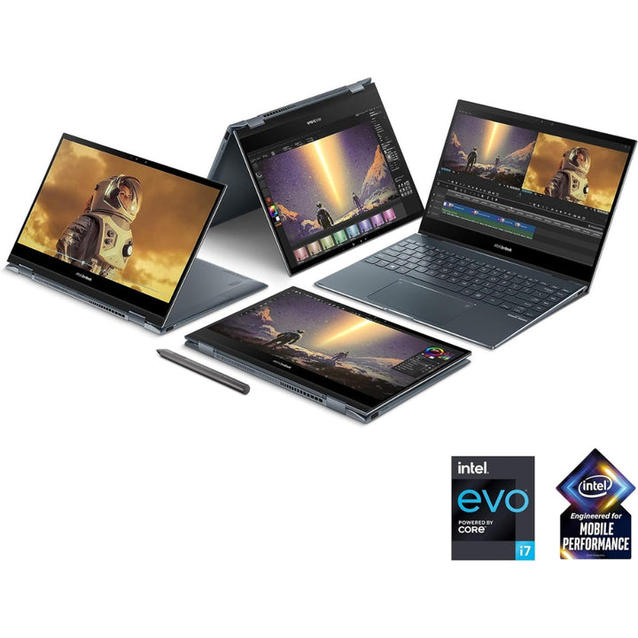 Asus - Ordinateur portable ZENBOOK 2-en-1 - 13,3″  UX363EA-CS71T-CB
