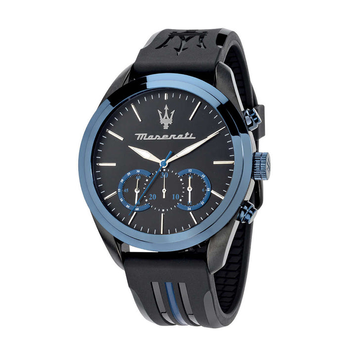 Maserati - Montre Traguardo à cadran noir