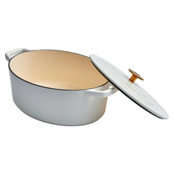 Chuck Hughes - Cocotte ovale en fonte, 5,2 L