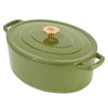 Chuck Hughes - Cocotte ovale en fonte, 5,2 L
