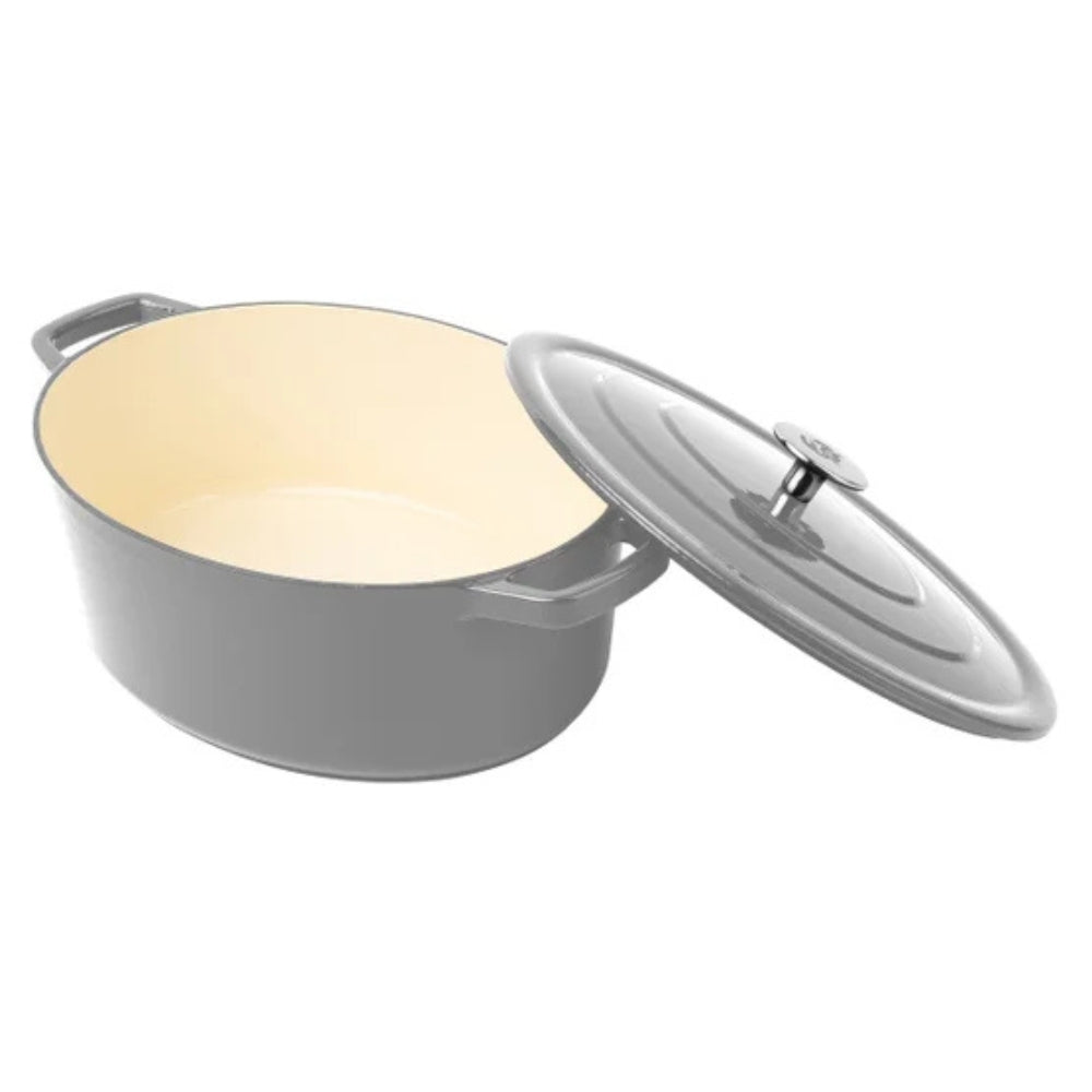 Chuck Hughes - Cocotte ovale en fonte, 5,2 L