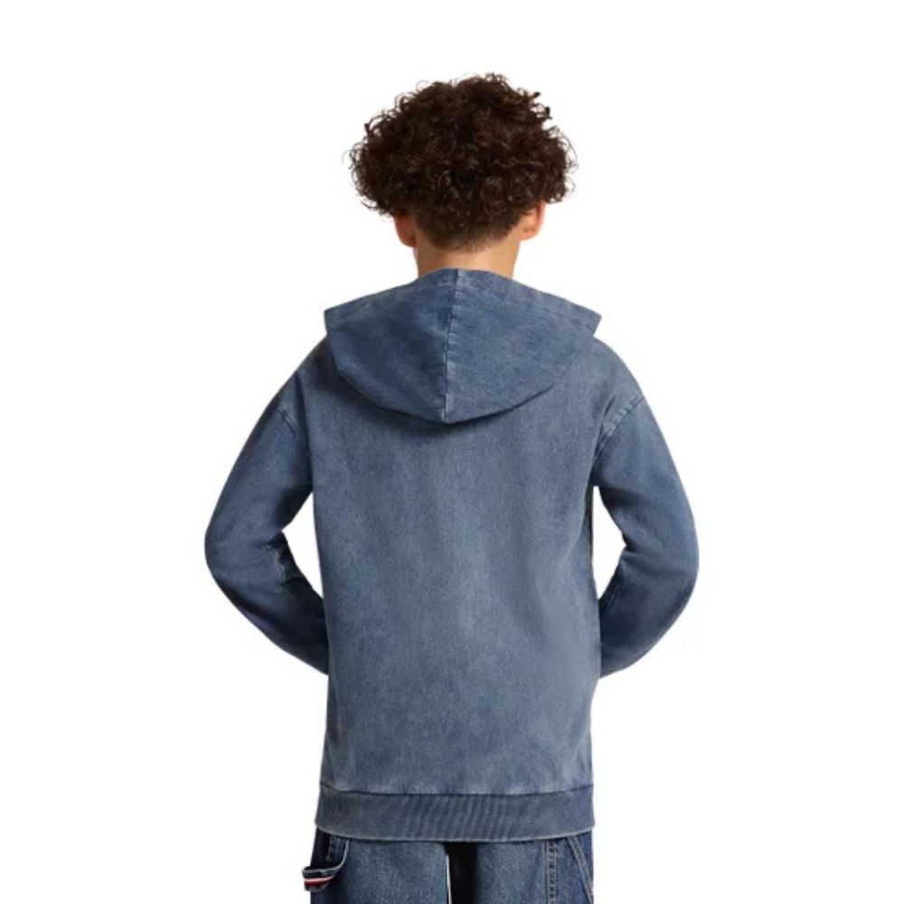 Calvin Klein - Denim Zip-Up Hoodie