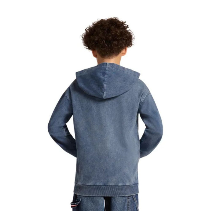 Calvin Klein - Denim Zip-Up Hoodie
