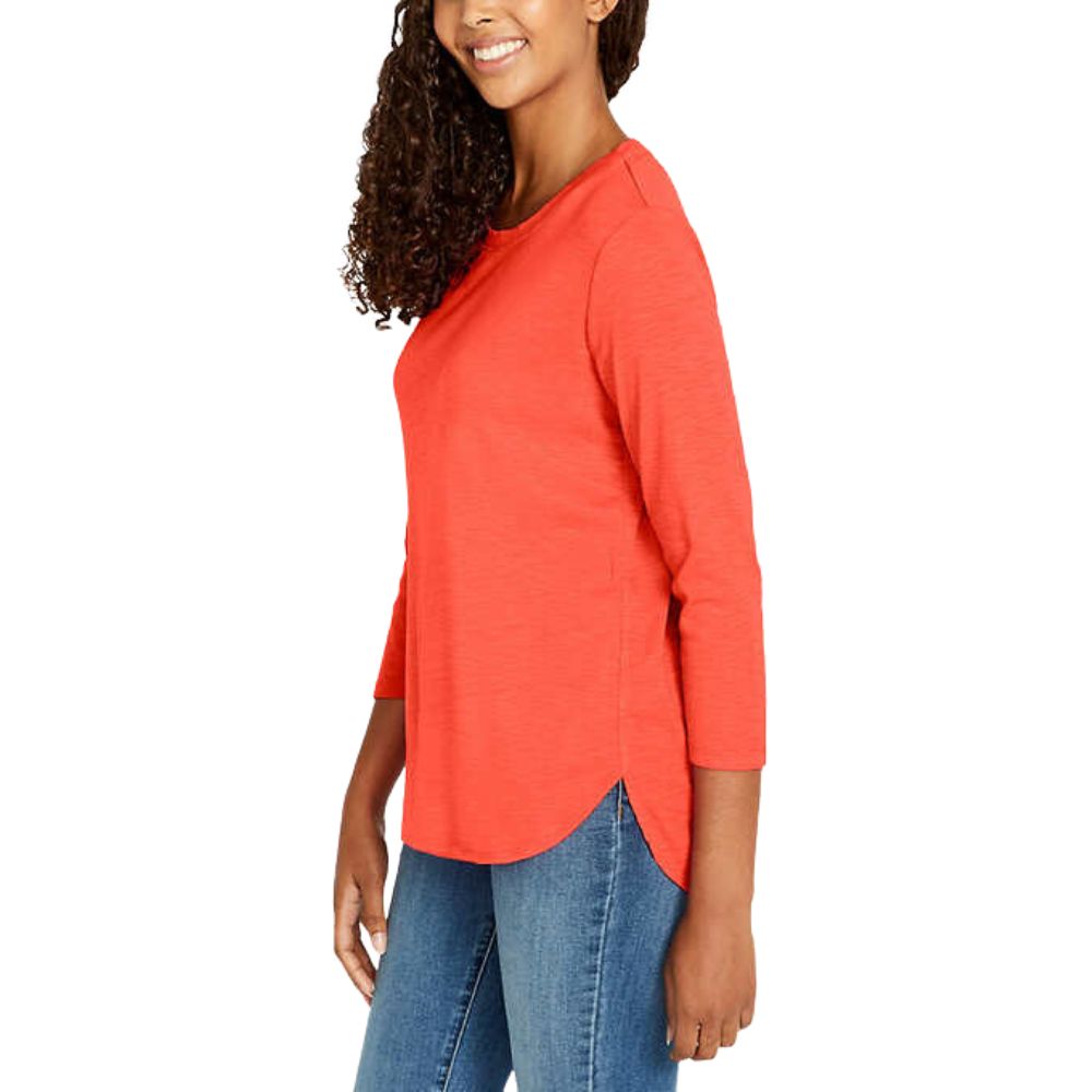 Kirkland Signature 3/4 Sleeve Slub Tee