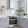 Ancona - Hotte de cuisinière rectangulaire à fixation murale de 30 po