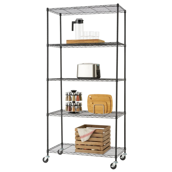 Trinity Basics – EcoStorage 5-Shelf Wire Rack