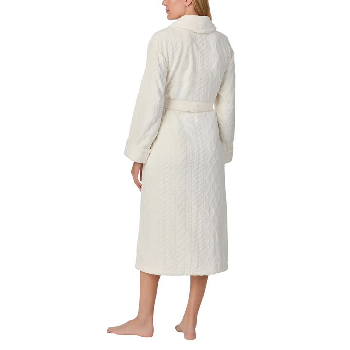 Room Service - Plush Textured Cable Robe