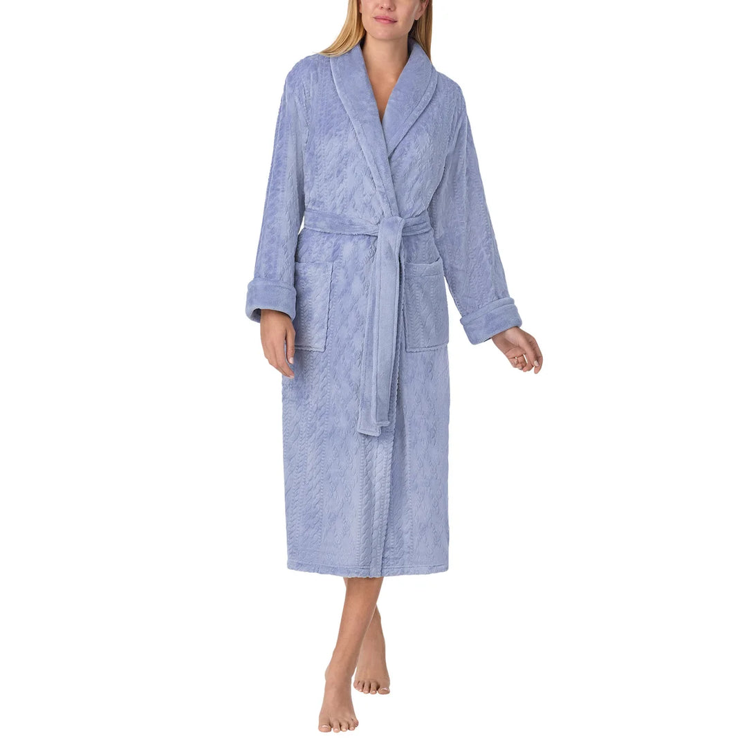 Room Service - Plush Textured Cable Robe