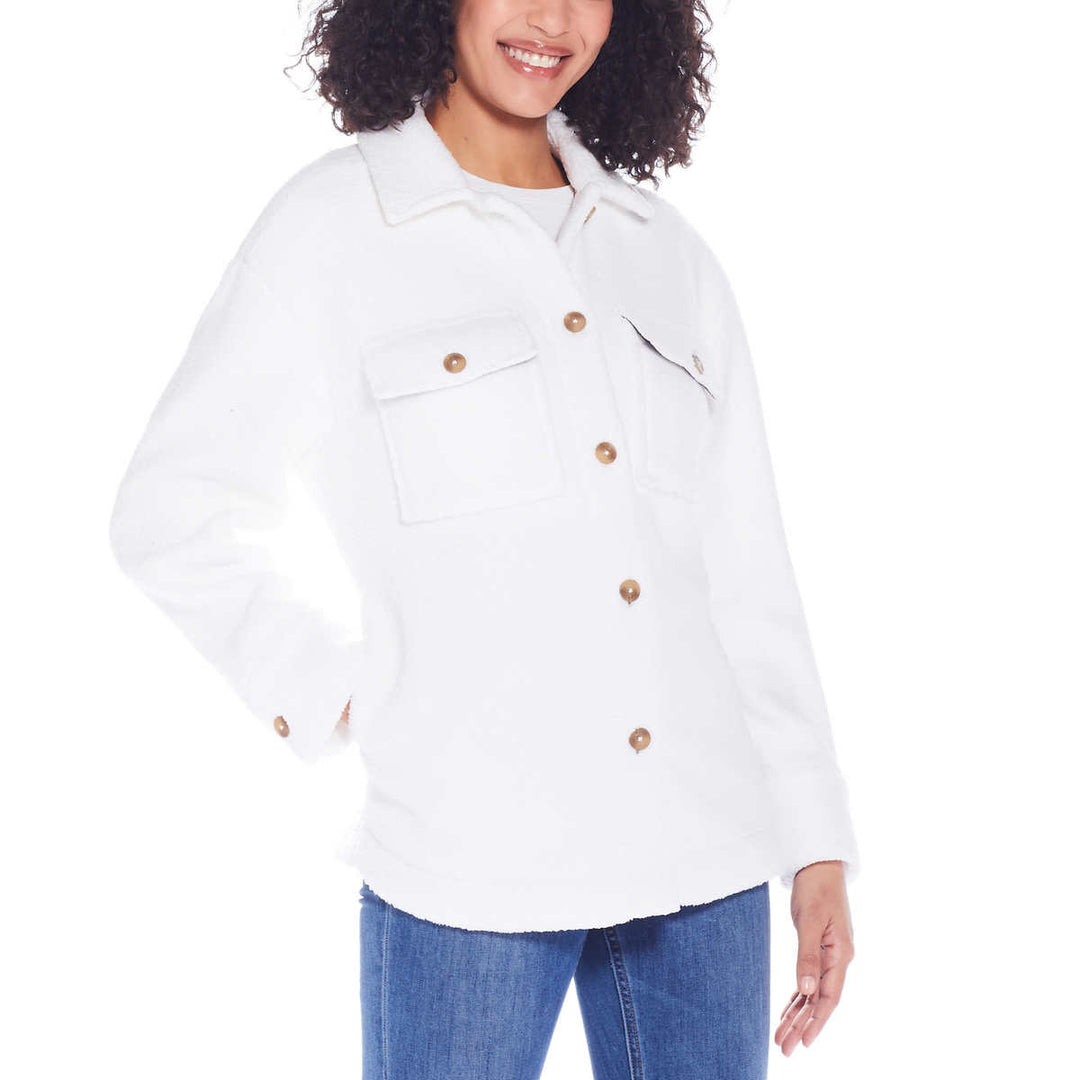 Weatherproof - Chemise Sherpa boutonnée sur le devant