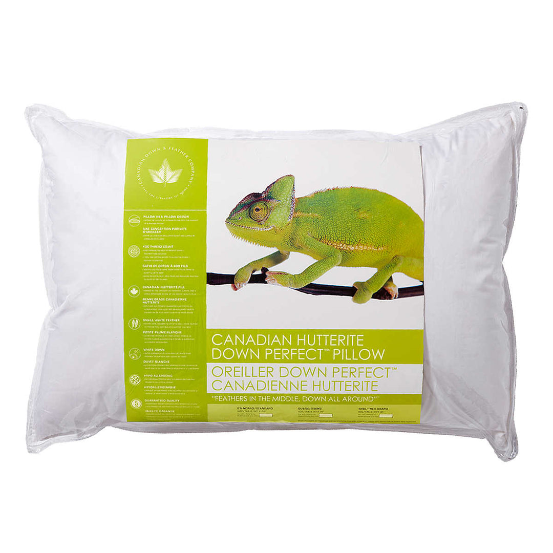 Canadian Down & Feather Company - Oreiller Down Perfect en duvet Huttérite