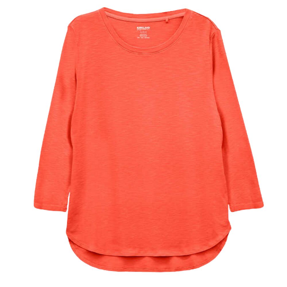 Kirkland Signature 3/4 Sleeve Slub Tee