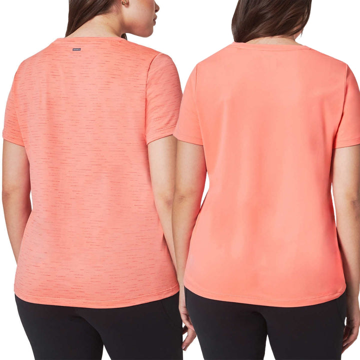 Mondetta – Chandail à manches courtes, paquet de 2