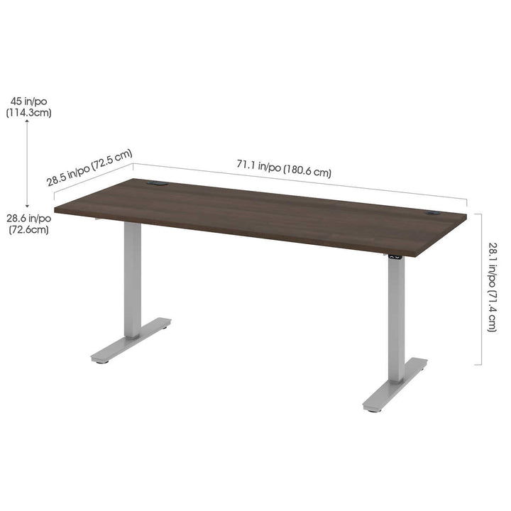Bestar - Upstand Adjustable Height Desk