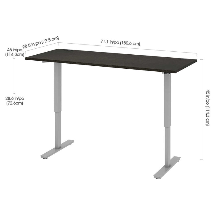 Bestar - Upstand Adjustable Height Desk