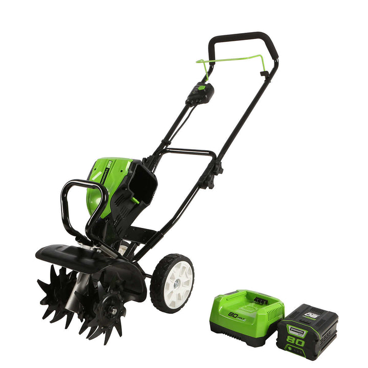 Greenworks - Motoculteur/cultivateur Pro 80V 10 po