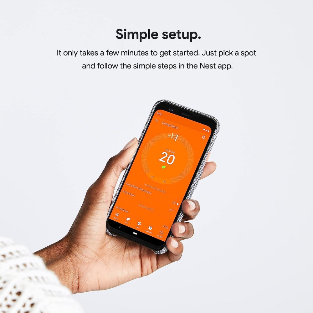 Google Nest - Capteur de température – Capteur Nest Thermostat T5000SF