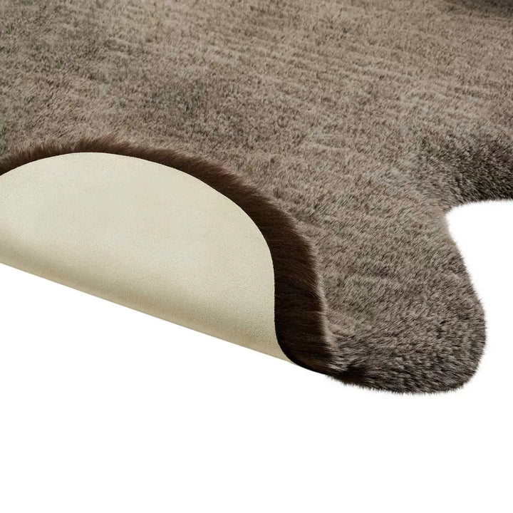 Mon Château - Tapis en fausse fourrure