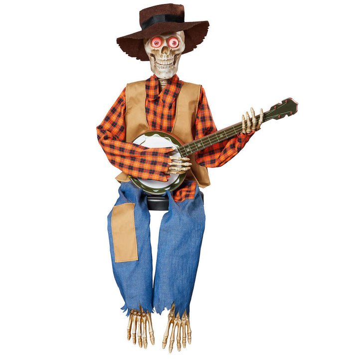 Halloween - Squelettes au banjo animés