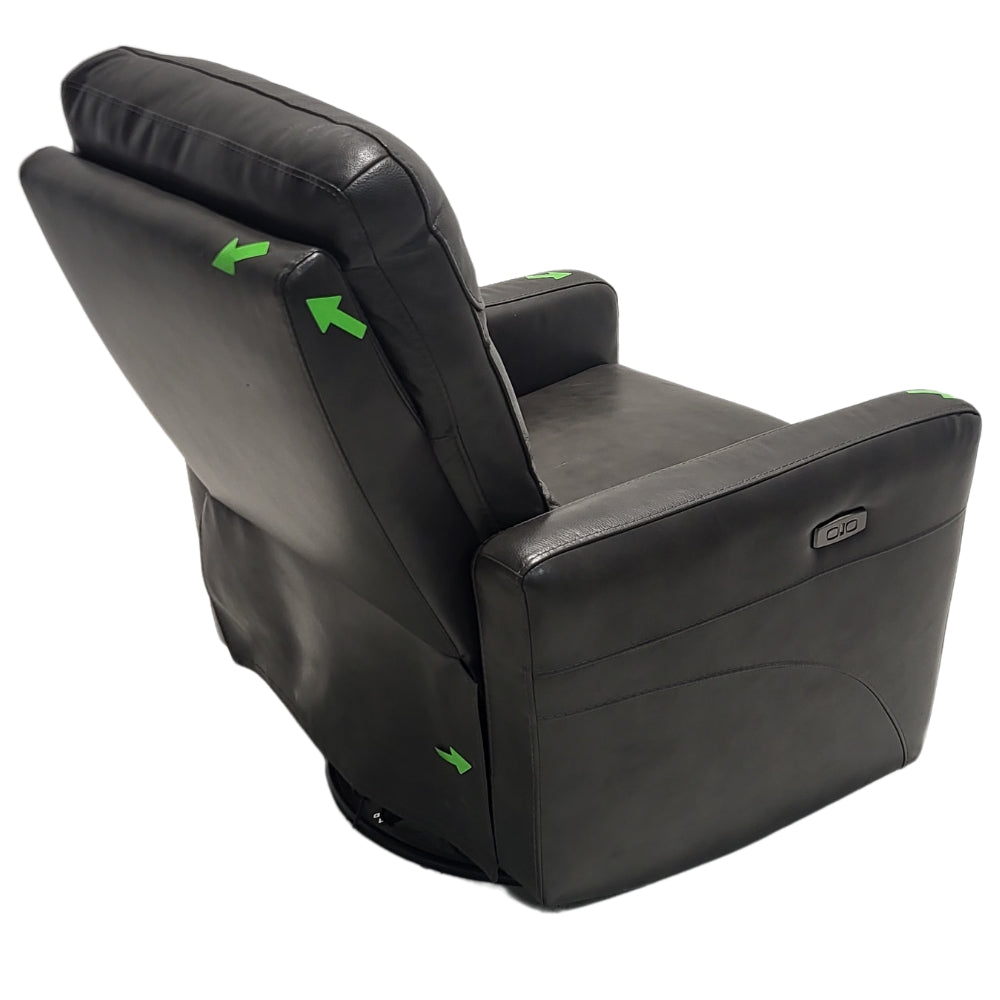 Gilman Creek Furniture - Fauteuil contemporain pivotant électrique