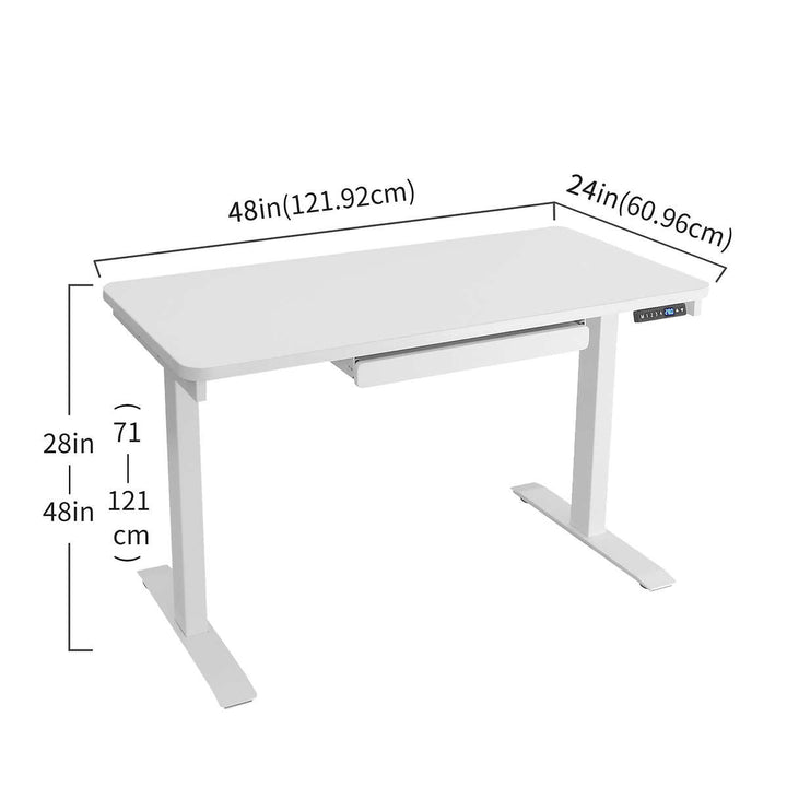 Motionwise – Bureau électrique ajustable de 121,92 cm × 60,96 cm