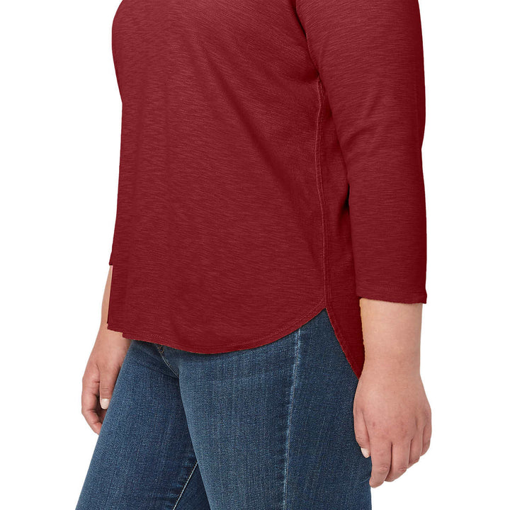 Kirkland Signature 3/4 Sleeve Slub Tee