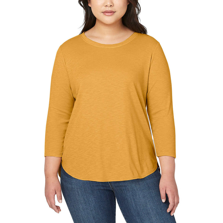 Kirkland Signature 3/4 Sleeve Slub Tee