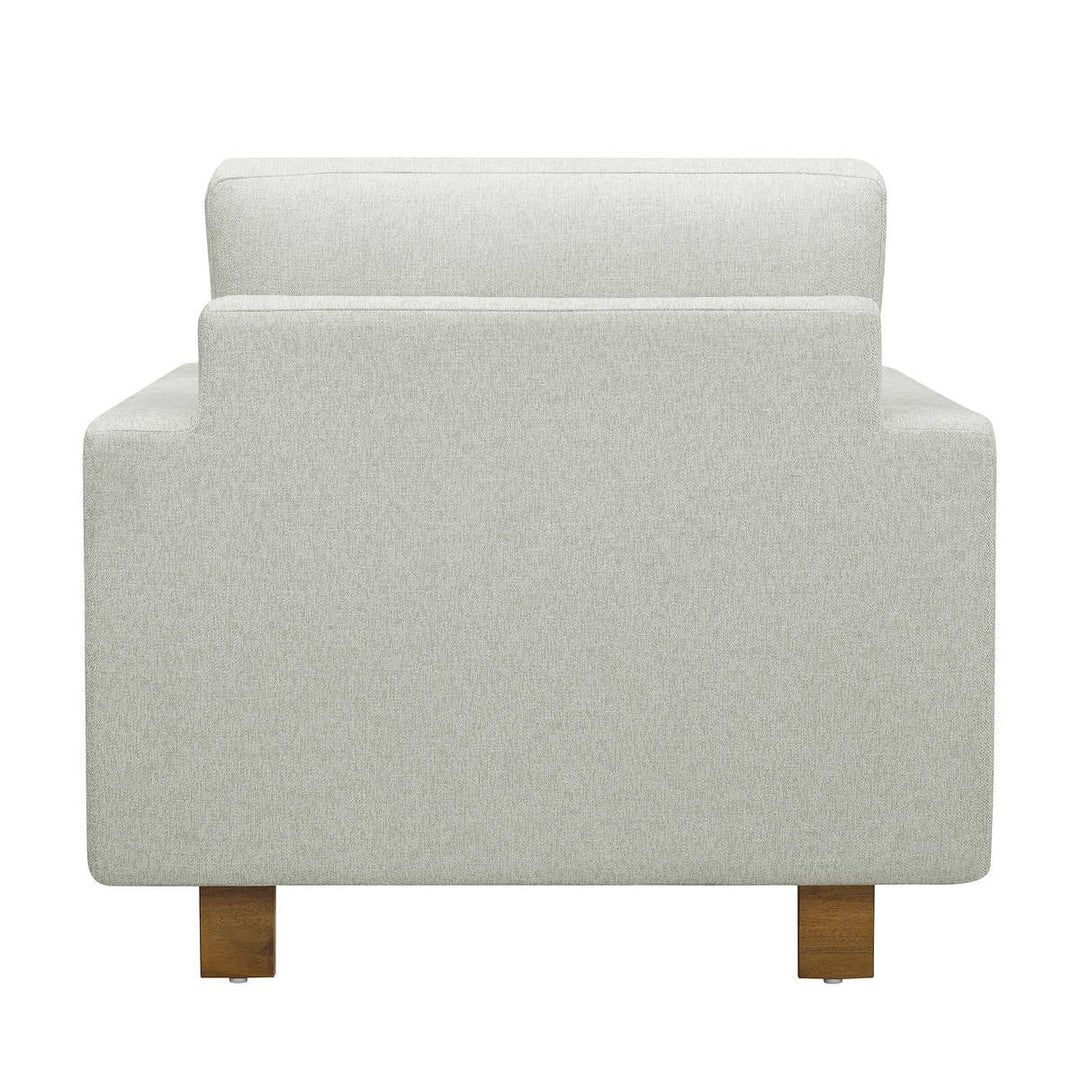 Thomasville - Fauteuil surdimensionné en tissu gris