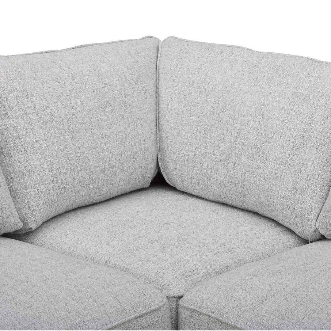 Gemma - Canapé sectionnel 3 pièces en tissu