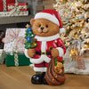 Bear Greeter with Christmas Tree