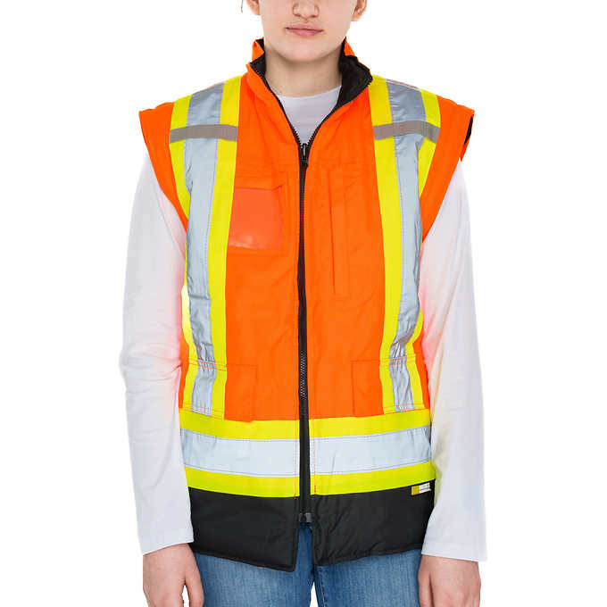 Holmes Workwear – Manteau haute visibilité 7-en-1