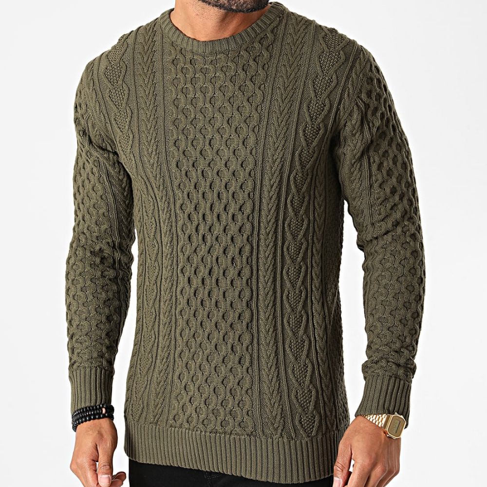 Buffalo - Chandail en tricot torsadé