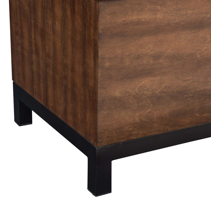 Napa River Furnishings - Banc-coffre en cèdre aromatique Dawson