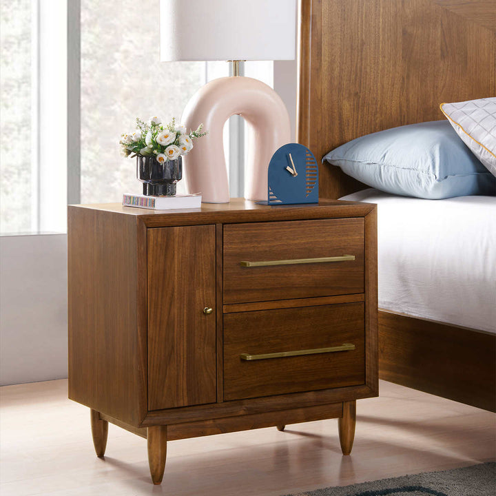 Northridge Home  - Table de chevet avec alimentation Marina Del Rey