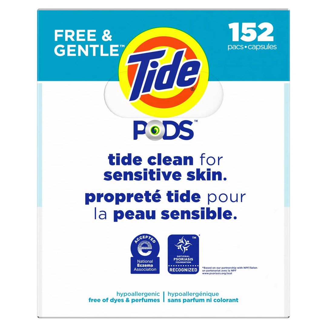 Tide - Détergents à lessive pour peau sensible