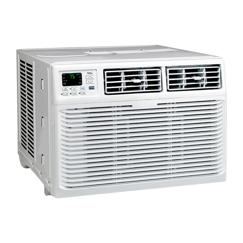 TCL - Climatiseur de fenêtre intelligent de 24000 BTU avec chauffage - H24W34WH
