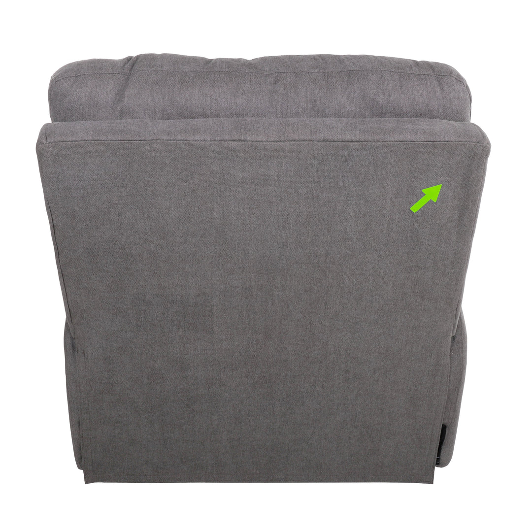 Minhas Furniture - Fauteuil inclinable en tissu