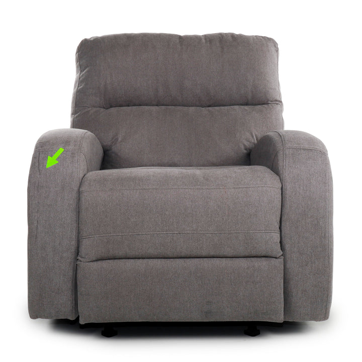 Minhas Furniture - Fauteuil inclinable en tissu