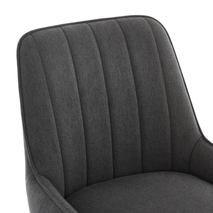 Gemini - Chaises de salle à manger en tissu, paquet de 2