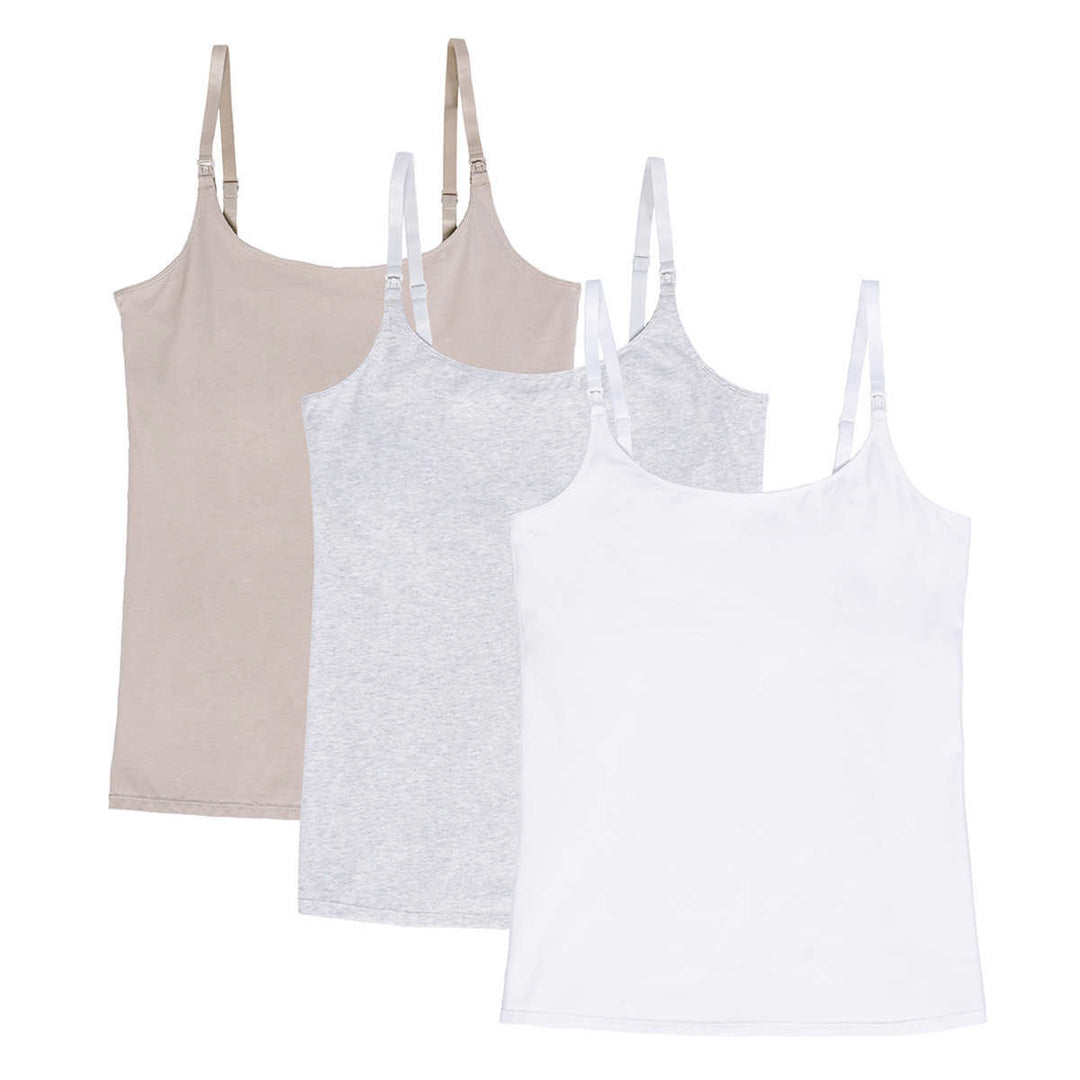 Parasuco - Nursing Tank Tops, Pack of 3