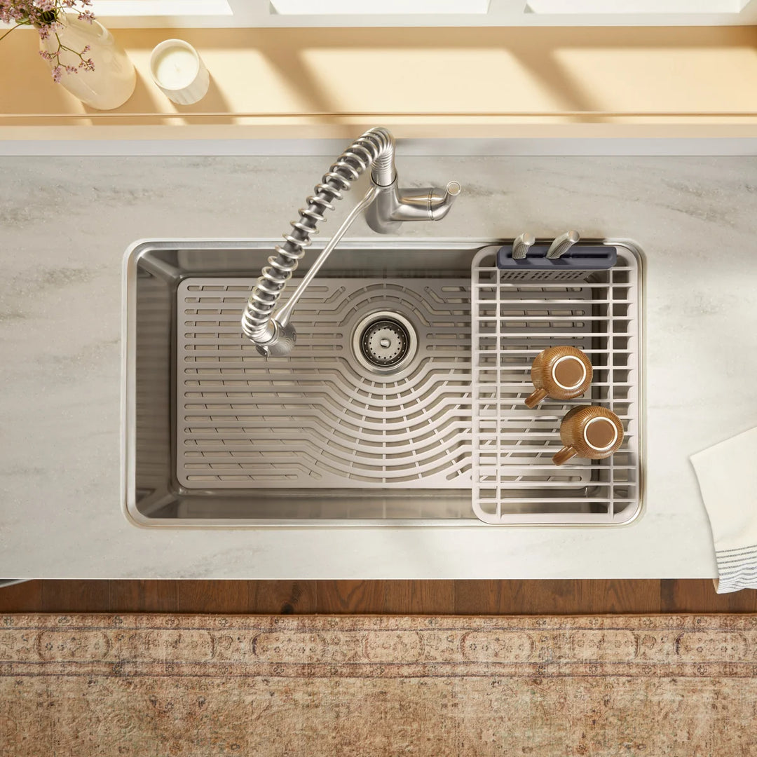 Kohler - Évier à double montage simple Pro Function avec station de travail