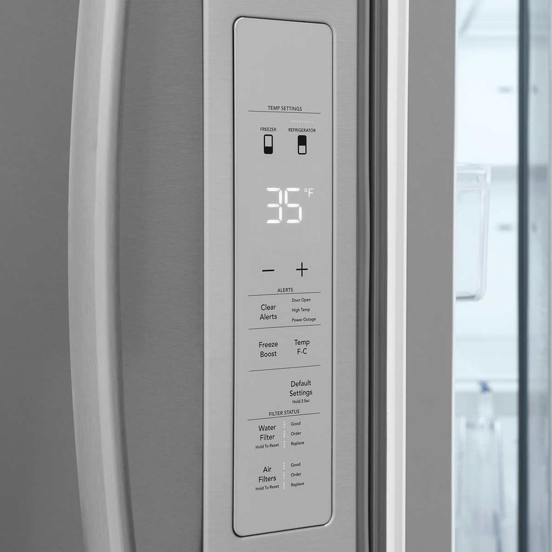 Frigidaire - Réfrigérateur à portes françaises - 36 po. 28,8 pi³
