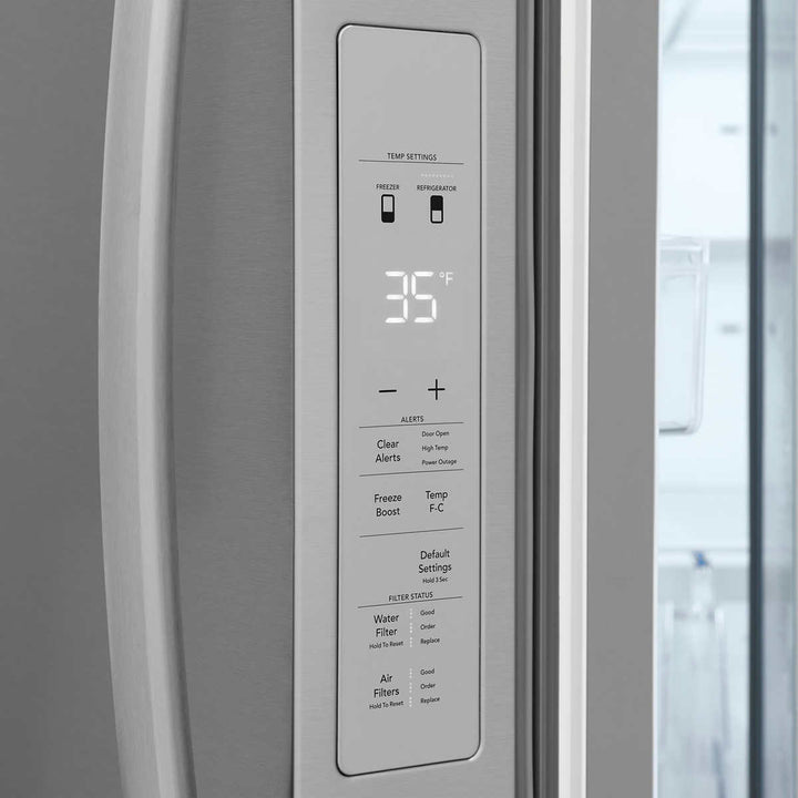 Frigidaire - Réfrigérateur à portes françaises - 36 po. 28,8 pi³