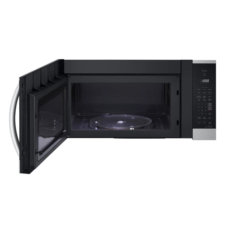 LG - Four à micro-ondes 1,8 pi³ à hotte intégrée - 300pi³/min