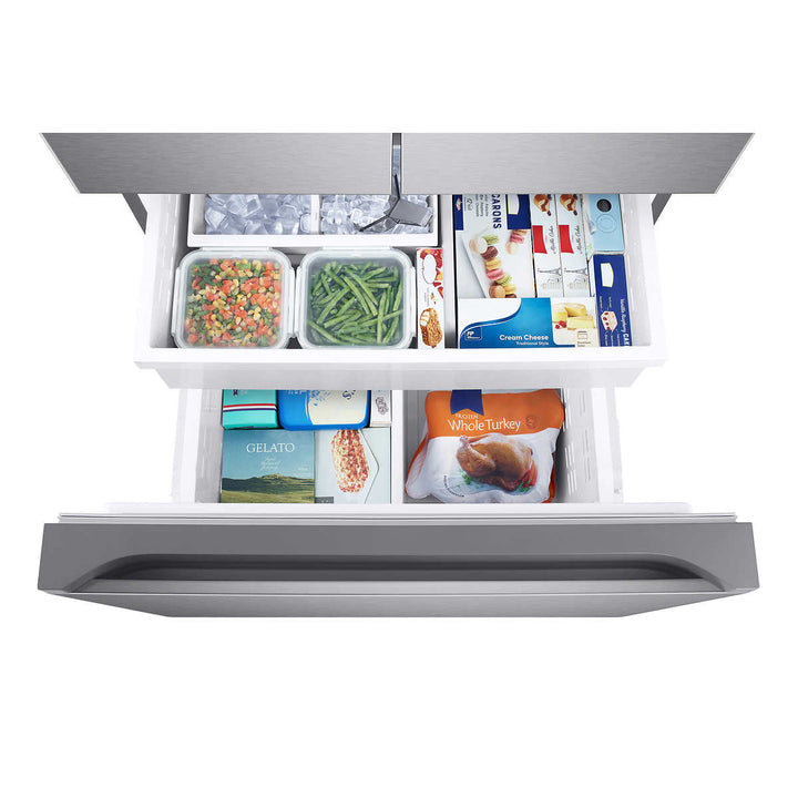 Samsung - Réfrigérateur à portes françaises - 33 po. 24,5 pi³