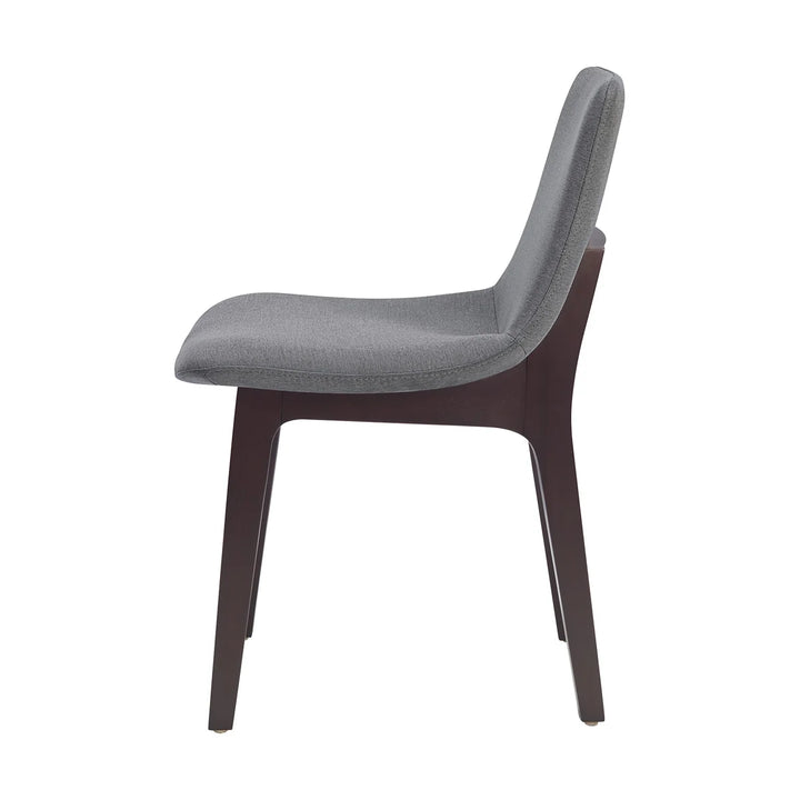 Aiden & Ivy - Chaises de salle à manger en tissu, paquet de 2