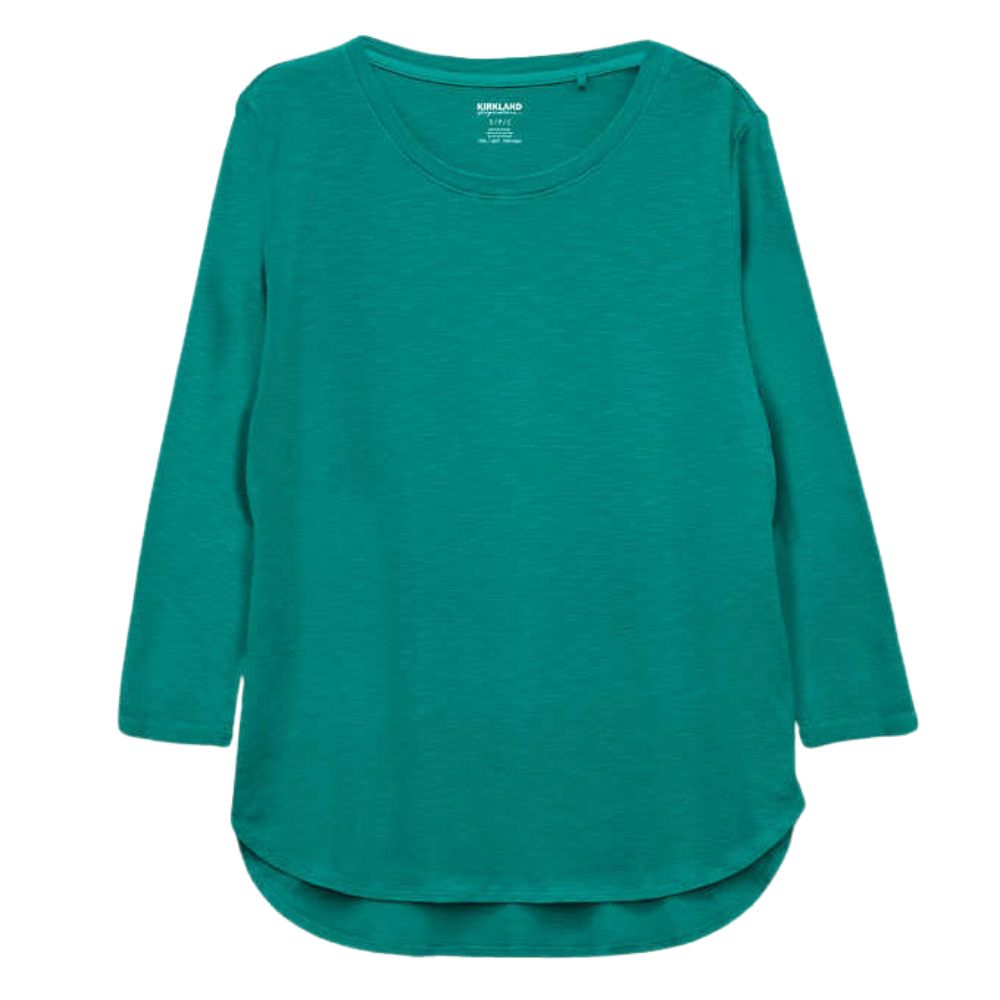Kirkland Signature 3/4 Sleeve Slub Tee