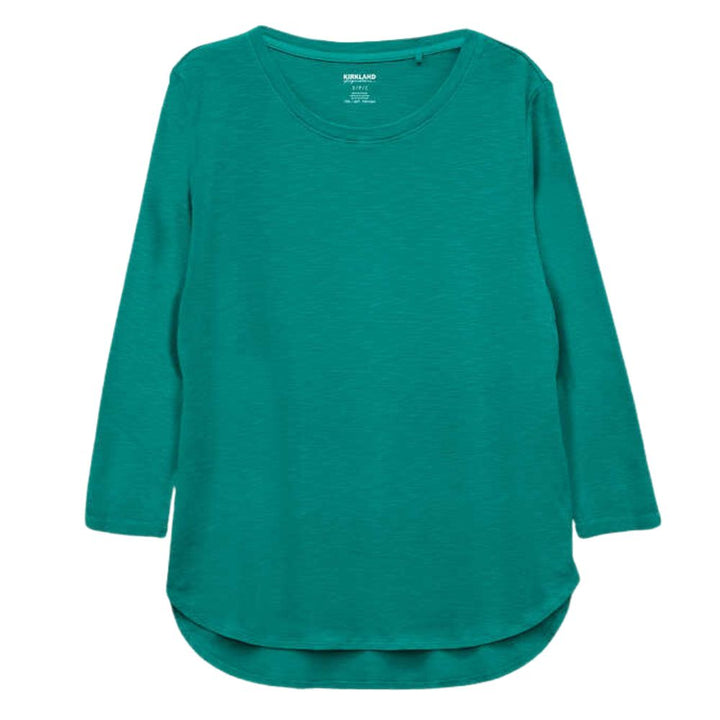 Kirkland Signature 3/4 Sleeve Slub Tee