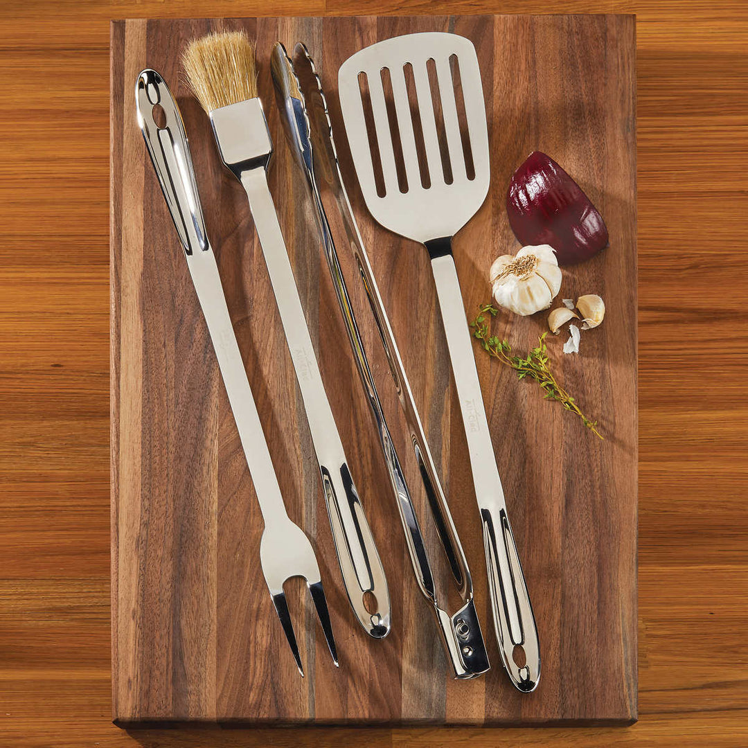 All-Clad 4-Piece Barbecue Tool Set