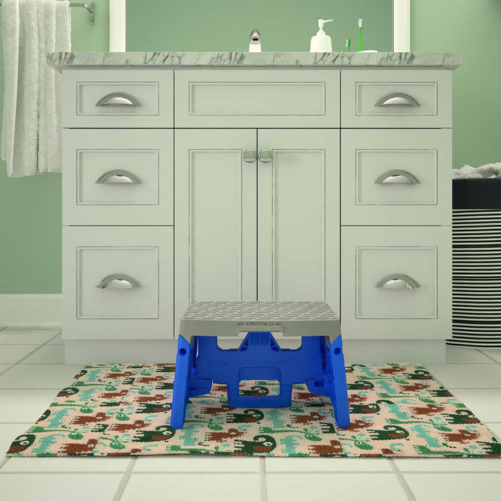 Cosco - Tabouret pliant en plastique à 1 marche, paquet de 2